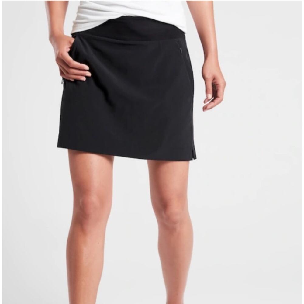 Athleta soho skort hiking outdoor athleisure‎ Womens size 8 black